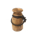 Wazon z drewna egzotycznego Dzban 22x12cm